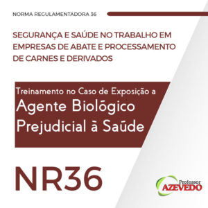 Curso NR 36 Treinamento do Programa de Conservação Auditiva – Trabalhadores Expostos a Níveis de Pressão Sonora Acima dos Níveis de Ação na Indústria de Abate e Processamento de Carnes e Derivados Online