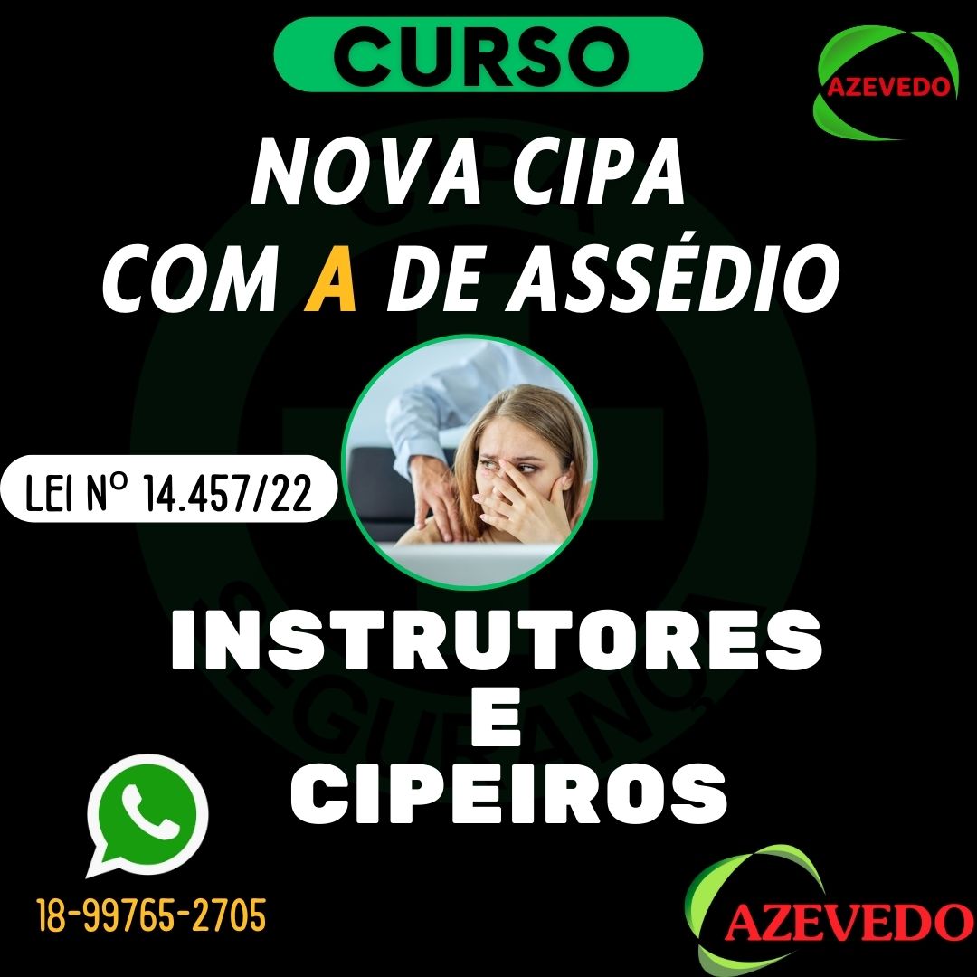 Curso Como implantar regras sobre assédio sexual/violência na CIPA